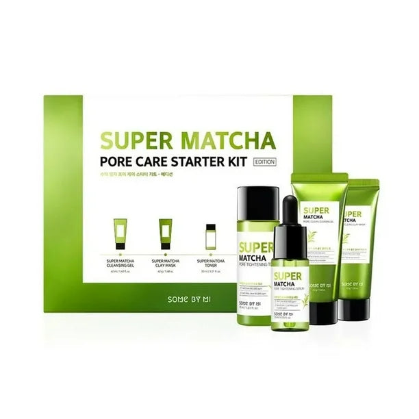 Some By Mi - Super Matcha Pore Care Kit 4pz