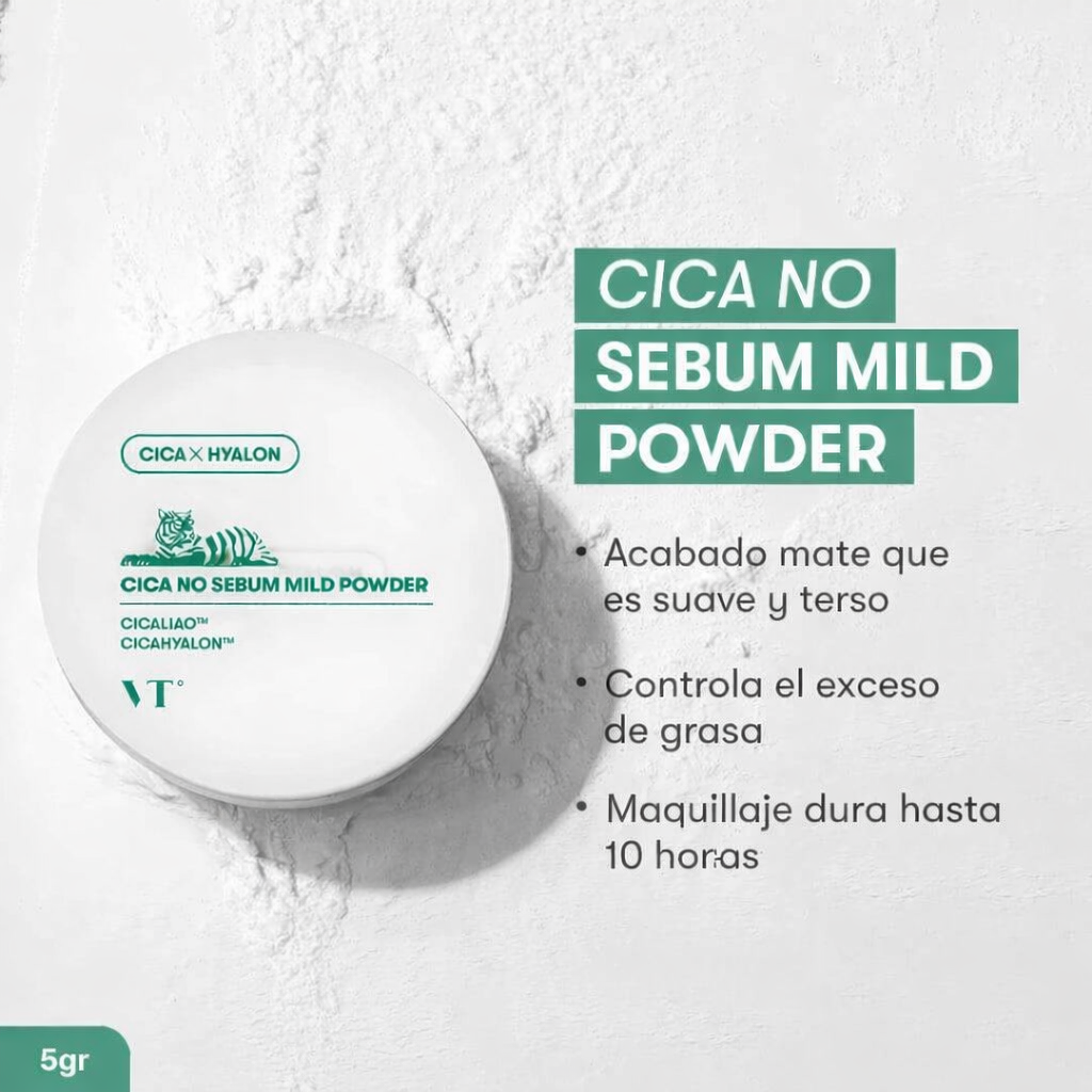 VT Cica no Sebum Mild Powder