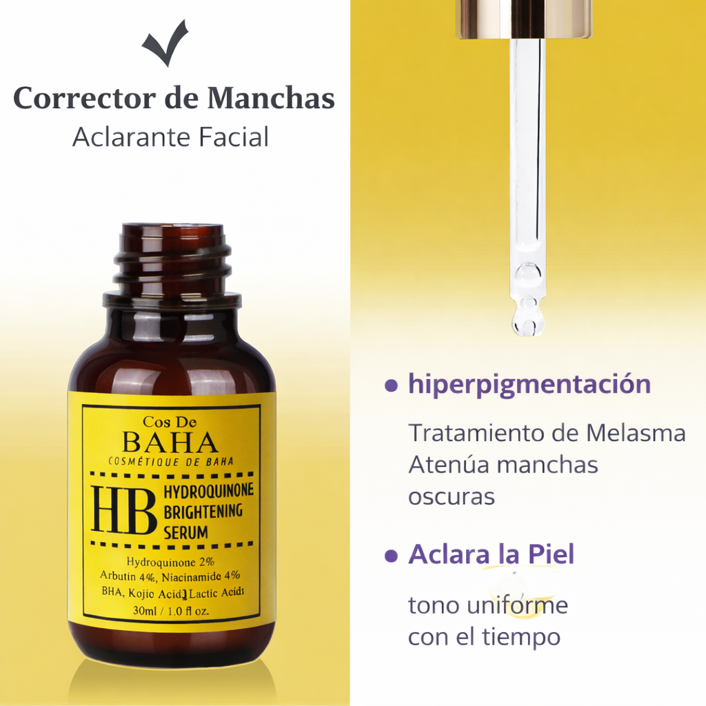 Cos de Baha -Hydroquinone Brightening Serum -30ml