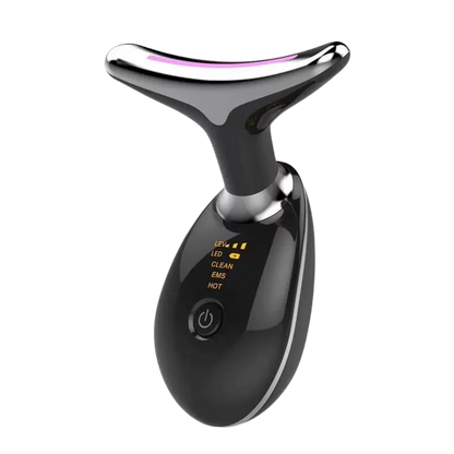 7-in-1 Ionic Massager – Facial Firming Device – Black