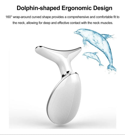 7-in-1 Ionic Massager – Facial Firming Device – Black