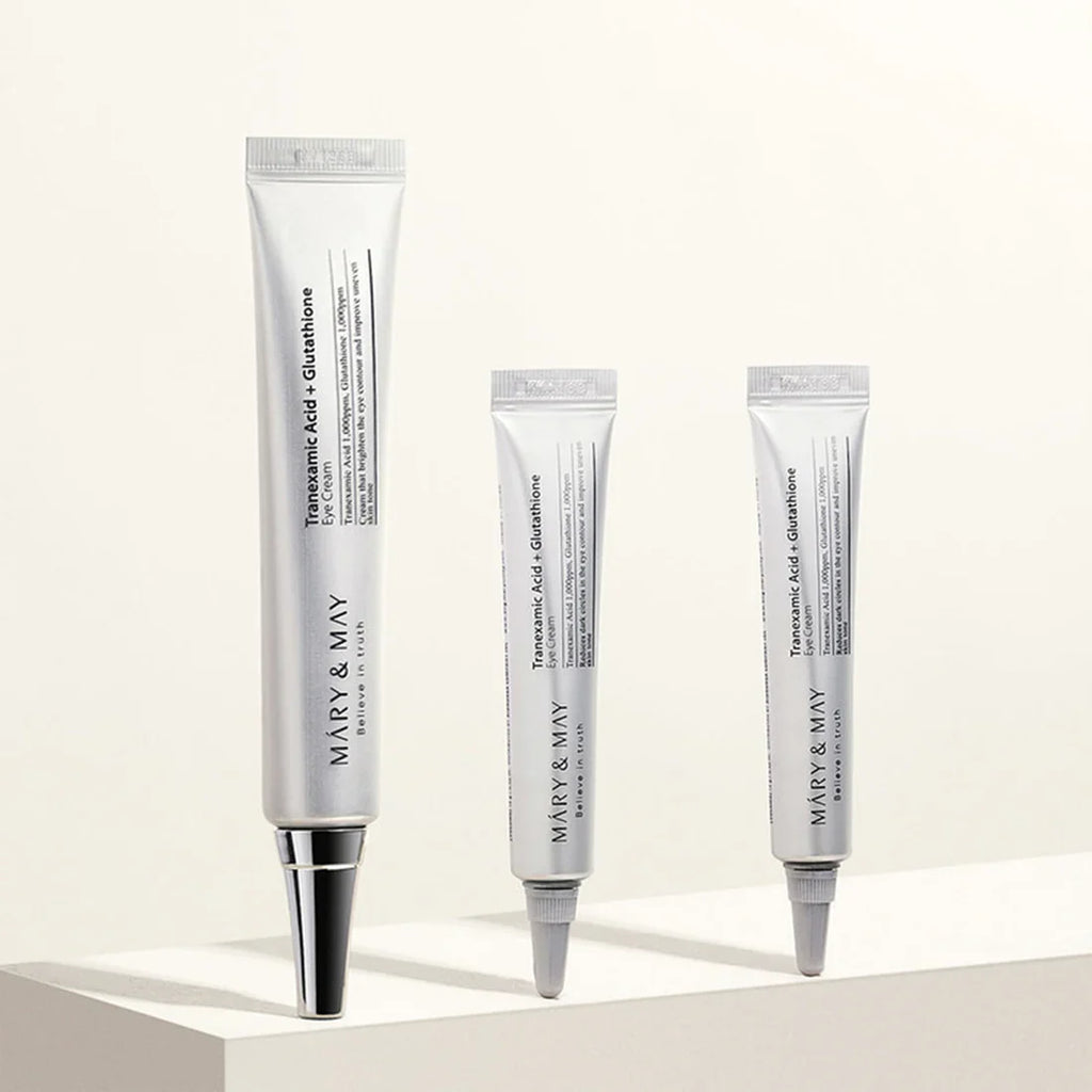 Mary&May - Tranexamic Acid + Glutathione Crema para ojos - 12g