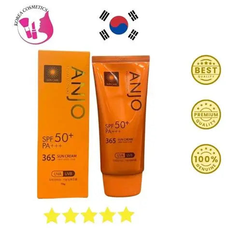 ANJO -365 sun cream spf 50+ PA++++ 70gr