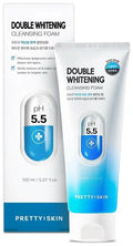 PRETTYSKIN - Double Whitening Cleansing Foam - 150ml
