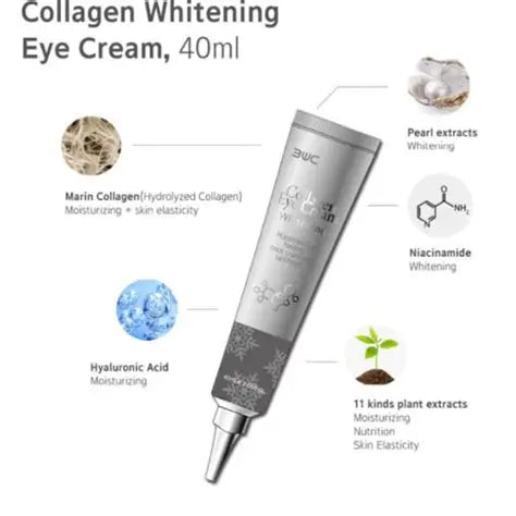 3w Clinic colageno crema de ojos aclarante 40g