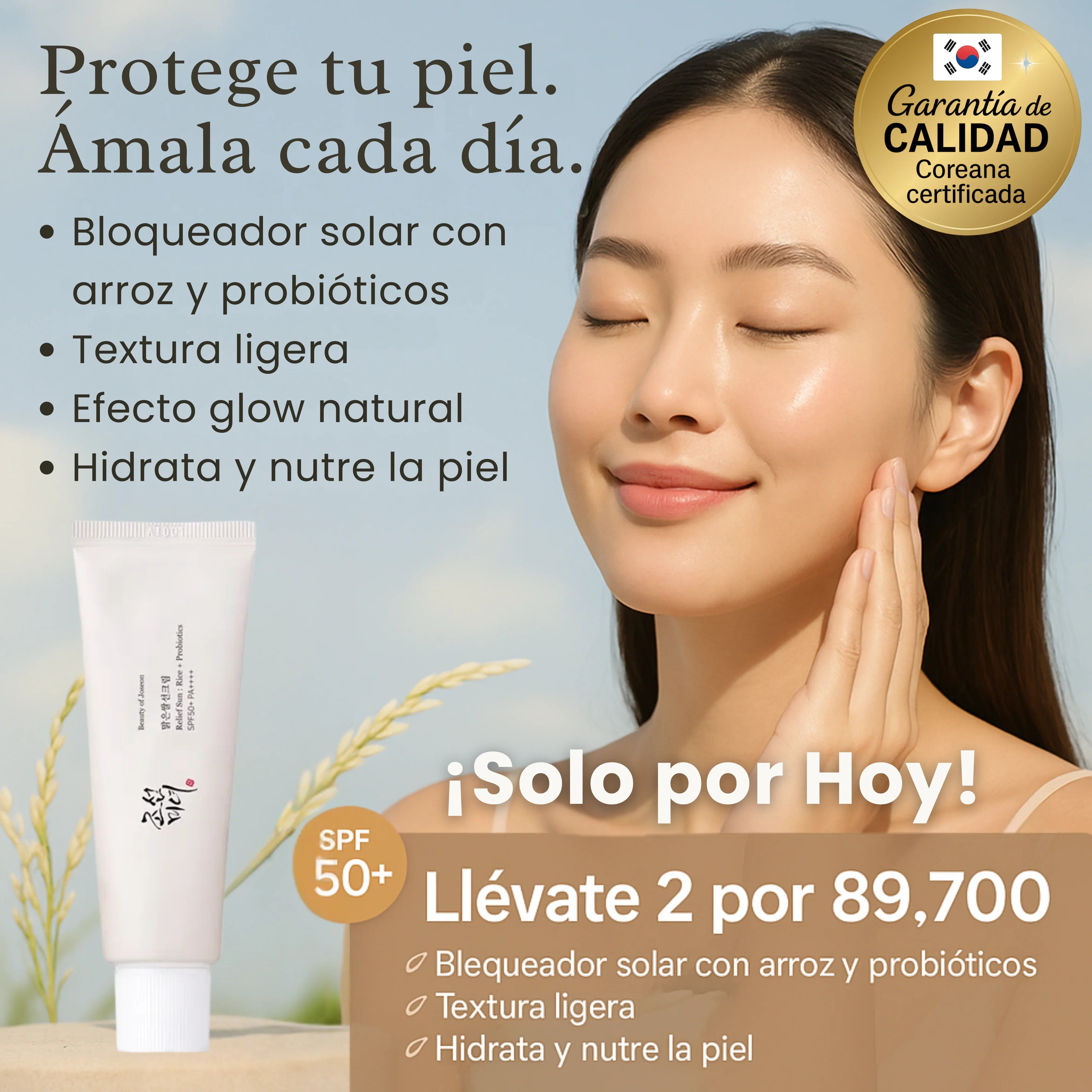 Bloqueador Facial beuaty of joseon