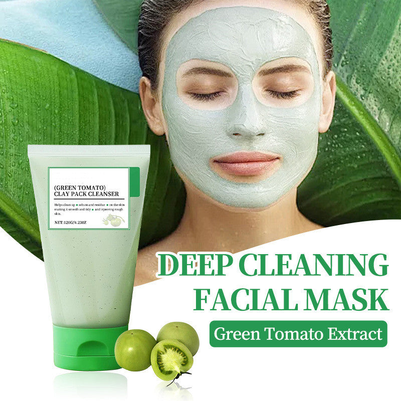 Fully - Green Tomato Clay Mask cleanser -120ml