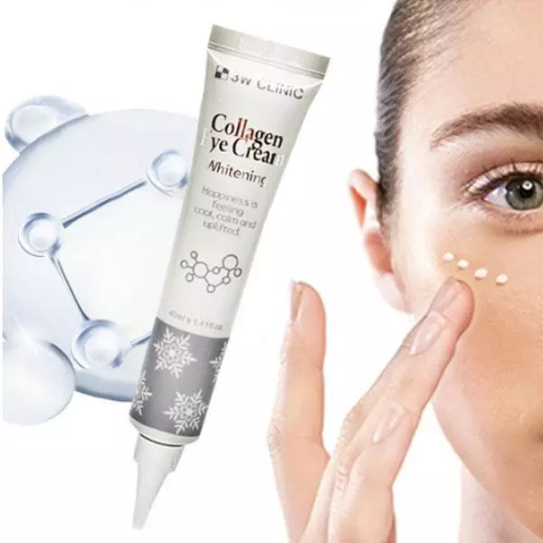 3w Clinic - collagen white eye cream-40ml - Imagen 4